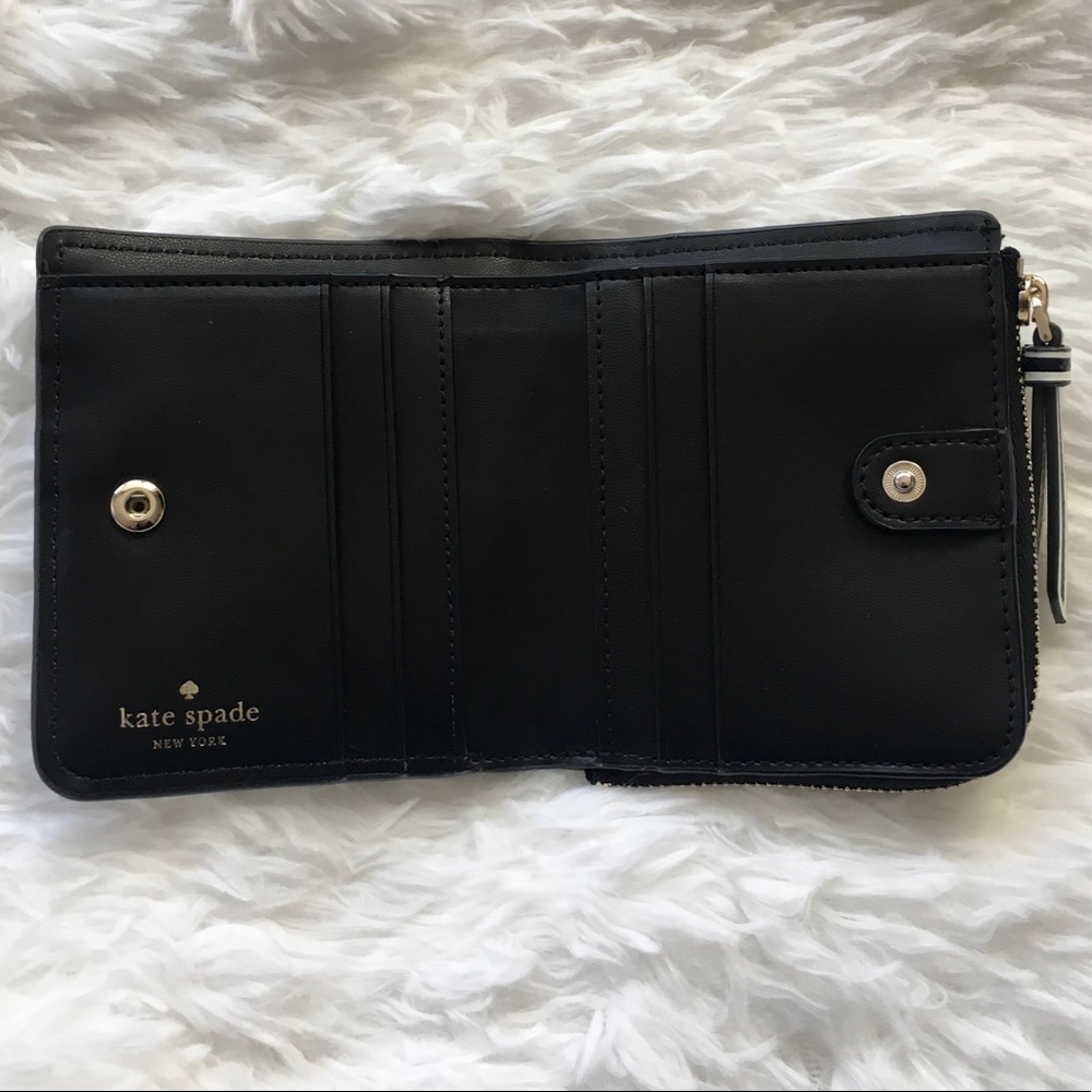 NWT Kate Spade Small L-Zip Bifold Wallet - Picture 3 of 4